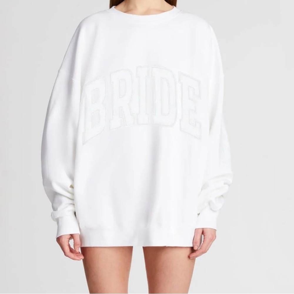 White Bride Sweatshirt THE BAR